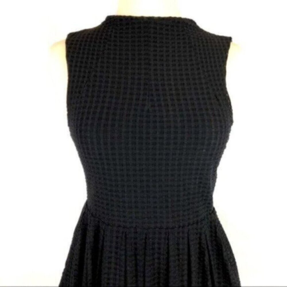 Anthropologie Deletta Black Cosgrove Midi Dress Size Xs View 3